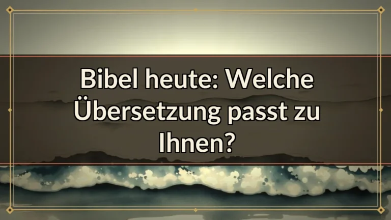 Bibel heute: Welche Übersetzung passt zu Ihnen? Bibel heute: Welche Übersetzung passt zu Ihnen?