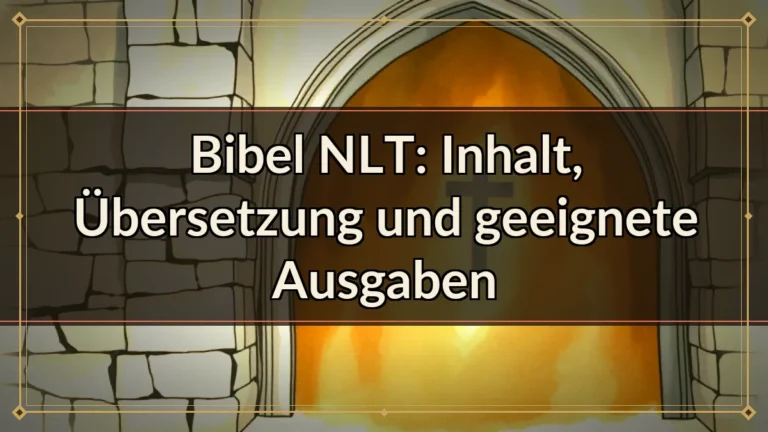 Bibel NLT: Inhalt, Übersetzung und geeignete Ausgaben