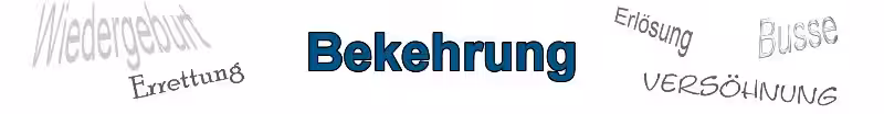 bekehrung