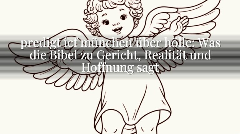 predigt icf münchen über hölle: Was die Bibel zu Gericht, Realität und Hoffnung sagt