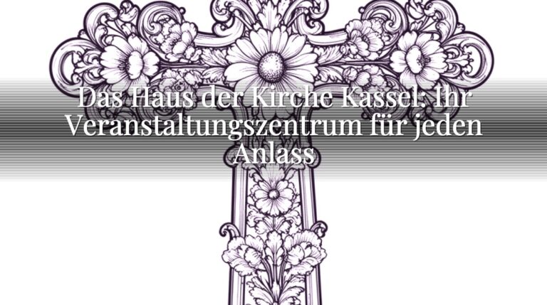 Das Haus der Kirche Kassel: Ihr Veranstaltungszentrum für jeden Anlass