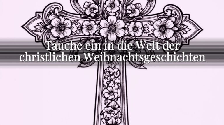 Tauche ein in die Welt der christlichen Weihnachtsgeschichten