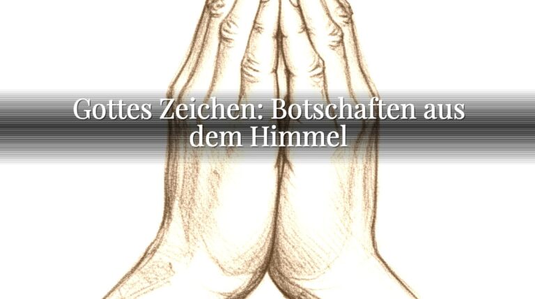 Gottes Zeichen: Botschaften aus dem Himmel