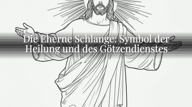 Die Eherne Schlange: Symbol der Heilung und des Götzendienstes