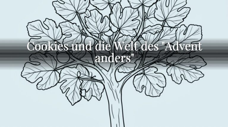 Cookies und die Welt des "Advent anders"