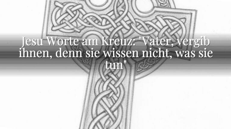Jesu Worte am Kreuz: "Vater, vergib ihnen, denn sie wissen nicht, was sie tun" Jesu Worte am Kreuz: "Vater, vergib ihnen, denn sie wissen nicht, was sie tun"