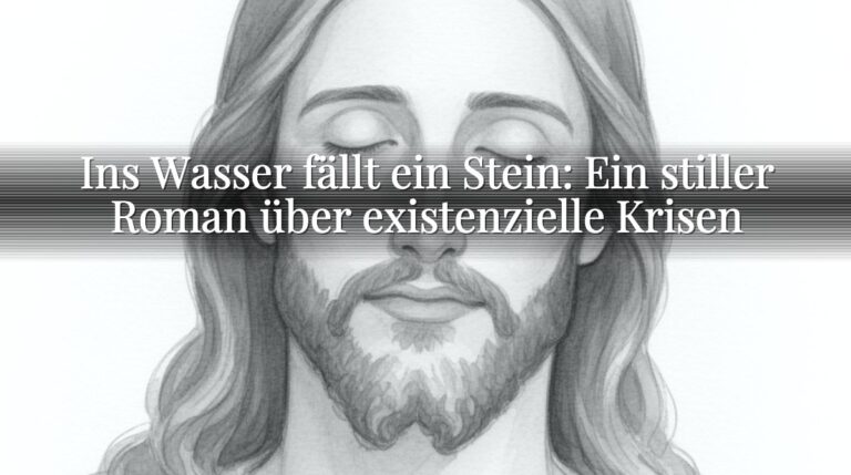 Ins Wasser fällt ein Stein: Ein stiller Roman über existenzielle Krisen
