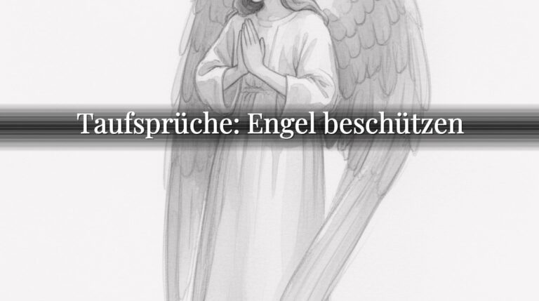 Taufsprüche: Engel beschützen