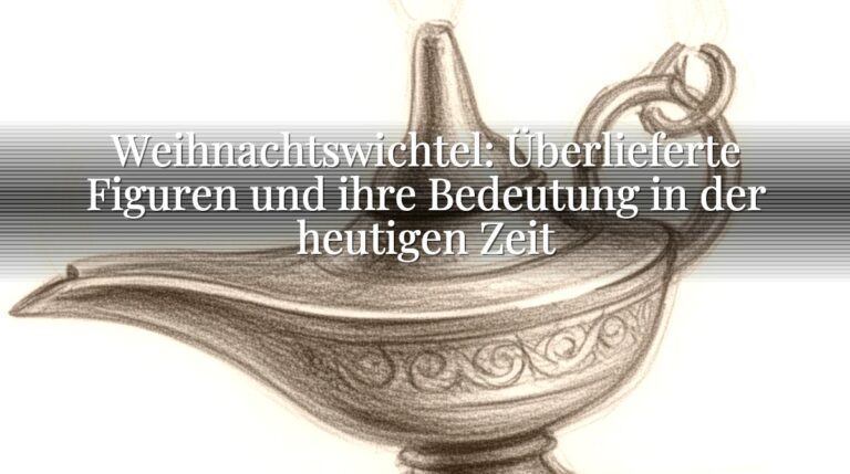 Weihnachtswichtel: Überlieferte Figuren und ihre Bedeutung in der heutigen Zeit