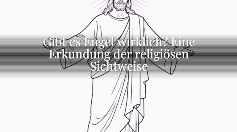 Gibt es Engel wirklich? Eine Erkundung der religiösen Sichtweise