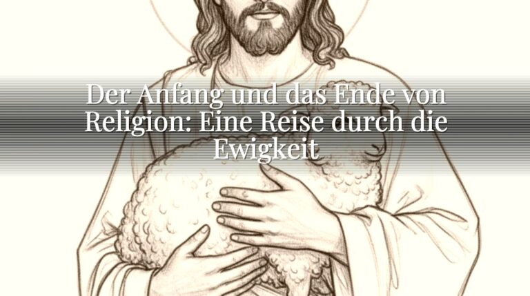 Der Anfang und das Ende von Religion: Eine Reise durch die Ewigkeit Der Anfang und das Ende von Religion: Eine Reise durch die Ewigkeit