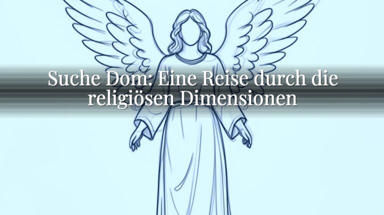 Suche Dom: Eine Reise durch die religiösen Dimensionen