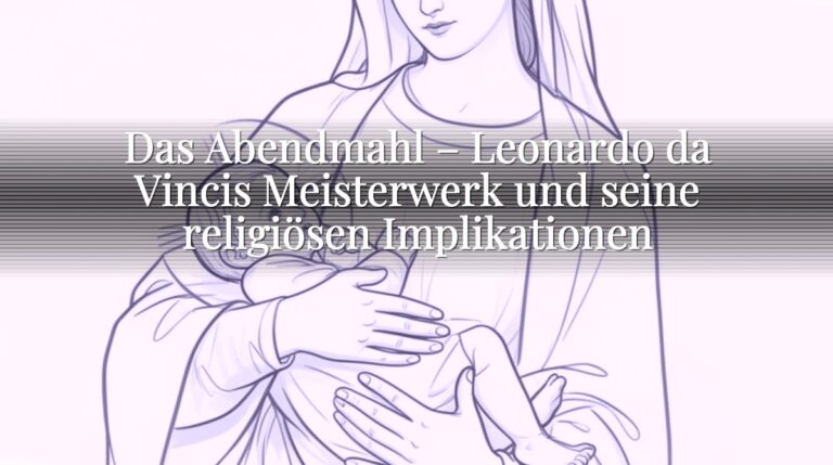 Das Abendmahl – Leonardo da Vincis Meisterwerk und seine religiösen Implikationen