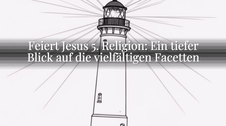 Feiert Jesus 5. Religion: Ein tiefer Blick auf die vielfältigen Facetten Feiert Jesus 5. Religion: Ein tiefer Blick auf die vielfältigen Facetten