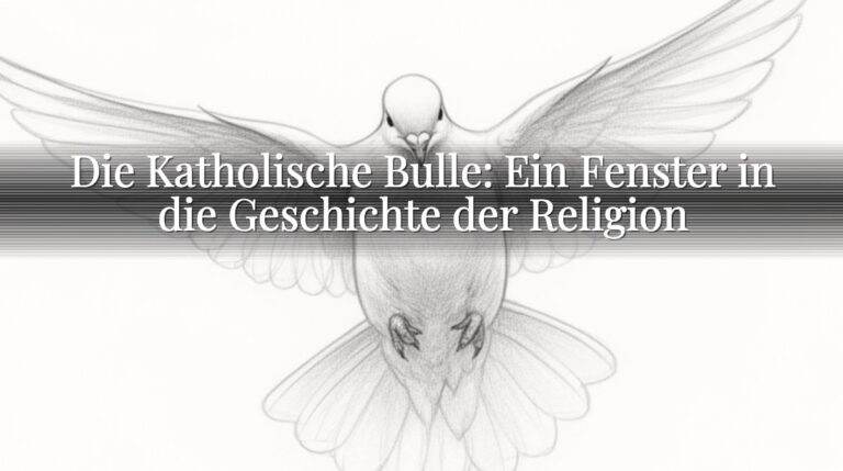 Die Katholische Bulle: Ein Fenster in die Geschichte der Religion