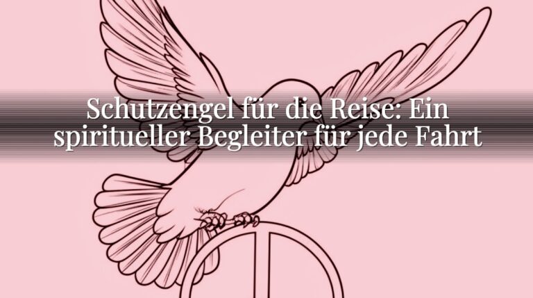 Schutzengel für die Reise: Ein spiritueller Begleiter für jede Fahrt