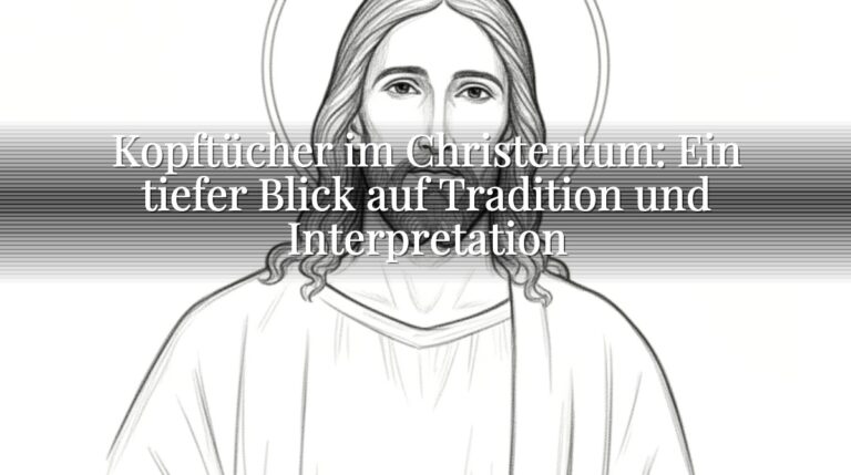 Kopftücher im Christentum: Ein tiefer Blick auf Tradition und Interpretation Kopftücher im Christentum: Ein tiefer Blick auf Tradition und Interpretation