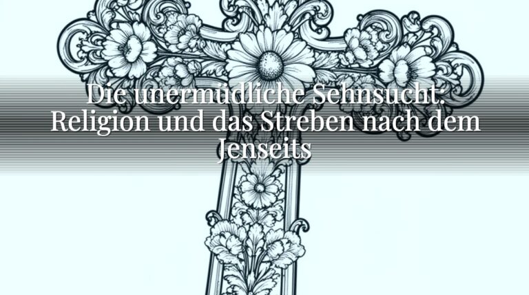 Die unermüdliche Sehnsucht: Religion und das Streben nach dem Jenseits Die unermüdliche Sehnsucht: Religion und das Streben nach dem Jenseits