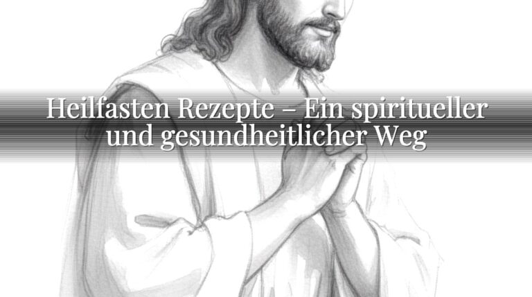Heilfasten Rezepte – Ein spiritueller und gesundheitlicher Weg