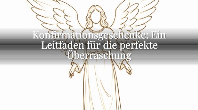 Konfirmationsgeschenke: Ein Leitfaden für die perfekte Überraschung Konfirmationsgeschenke: Ein Leitfaden für die perfekte Überraschung