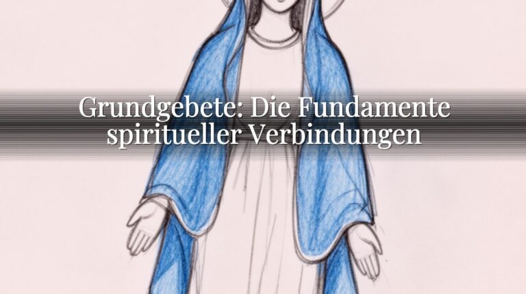 Grundgebete: Die Fundamente spiritueller Verbindungen