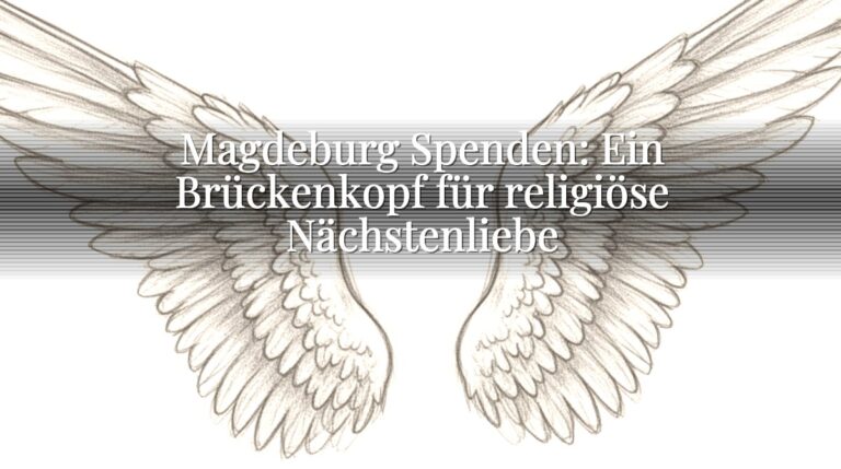 Magdeburg Spenden: Ein Brückenkopf für religiöse Nächstenliebe Magdeburg Spenden: Ein Brückenkopf für religiöse Nächstenliebe