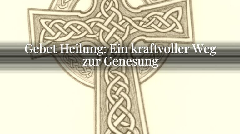Gebet Heilung: Ein kraftvoller Weg zur Genesung Gebet Heilung: Ein kraftvoller Weg zur Genesung