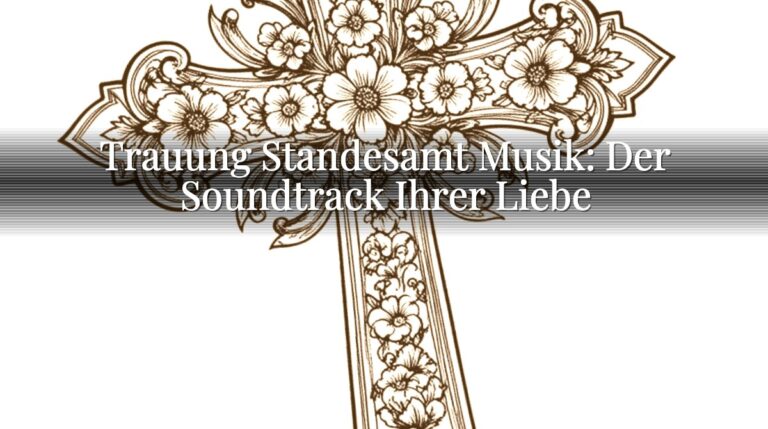 Trauung Standesamt Musik: Der Soundtrack Ihrer Liebe