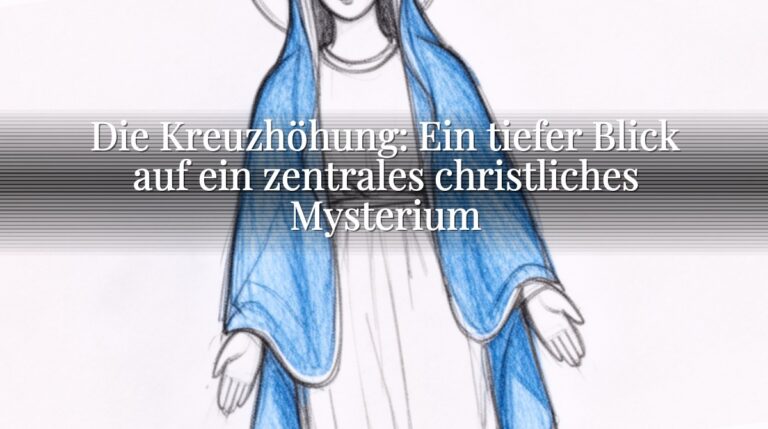 Die Kreuzhöhung: Ein tiefer Blick auf ein zentrales christliches Mysterium