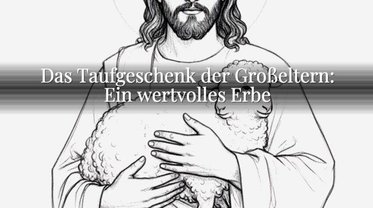 Das Taufgeschenk der Großeltern: Ein wertvolles Erbe