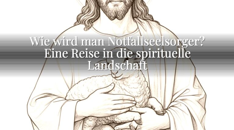 Wie wird man Notfallseelsorger? Eine Reise in die spirituelle Landschaft