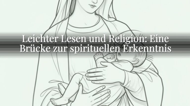 Leichter Lesen und Religion: Eine Brücke zur spirituellen Erkenntnis Leichter Lesen und Religion: Eine Brücke zur spirituellen Erkenntnis