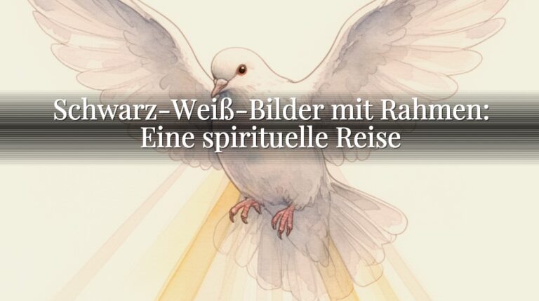 Schwarz-Weiß-Bilder mit Rahmen: Eine spirituelle Reise Schwarz-Weiß-Bilder mit Rahmen: Eine spirituelle Reise