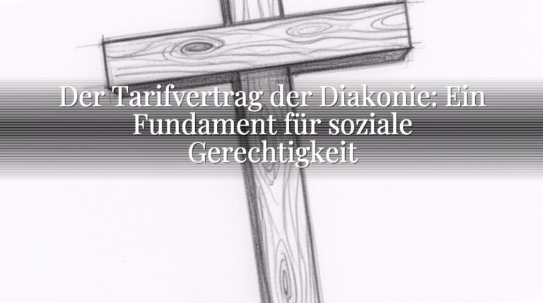 Der Tarifvertrag der Diakonie: Ein Fundament für soziale Gerechtigkeit