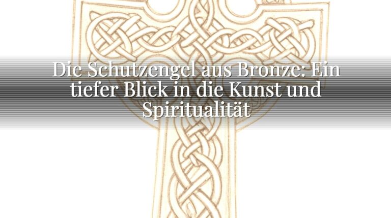 Die Schutzengel aus Bronze: Ein tiefer Blick in die Kunst und Spiritualität