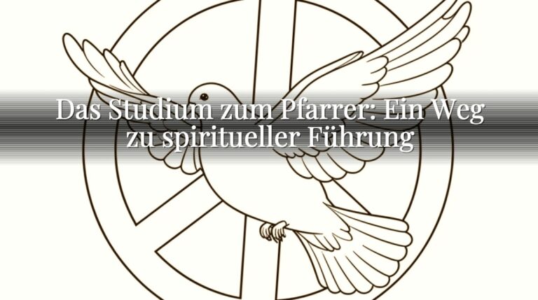 Das Studium zum Pfarrer: Ein Weg zu spiritueller Führung