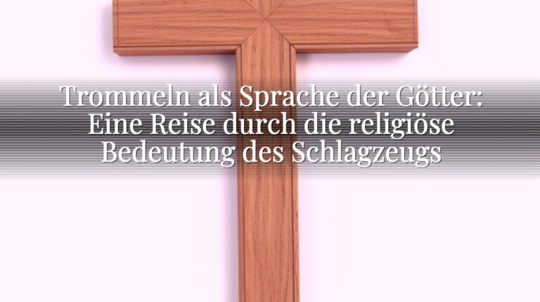 Trommeln als Sprache der Götter: Eine Reise durch die religiöse Bedeutung des Schlagzeugs