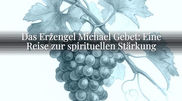 Das Erzengel Michael Gebet: Eine Reise zur spirituellen Stärkung Das Erzengel Michael Gebet: Eine Reise zur spirituellen Stärkung