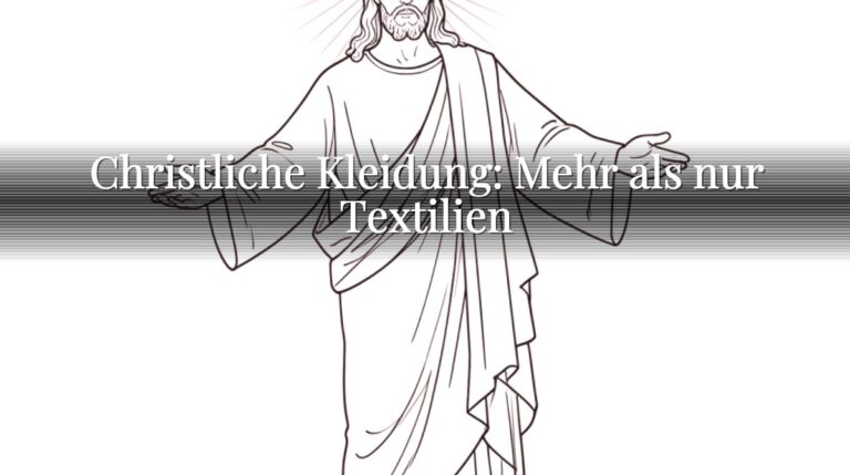 Christliche Kleidung: Mehr als nur Textilien
