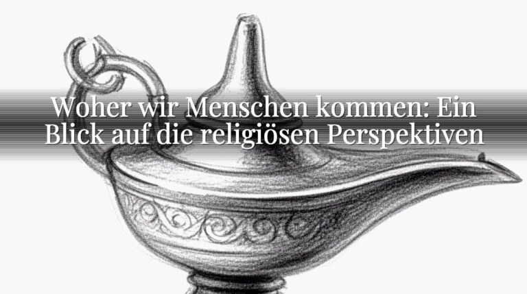 Woher wir Menschen kommen: Ein Blick auf die religiösen Perspektiven Woher wir Menschen kommen: Ein Blick auf die religiösen Perspektiven