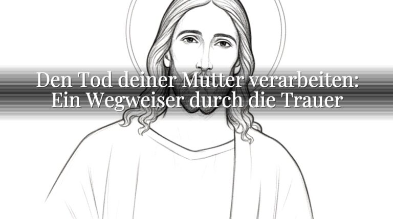 Den Tod deiner Mutter verarbeiten: Ein Wegweiser durch die Trauer Den Tod deiner Mutter verarbeiten: Ein Wegweiser durch die Trauer