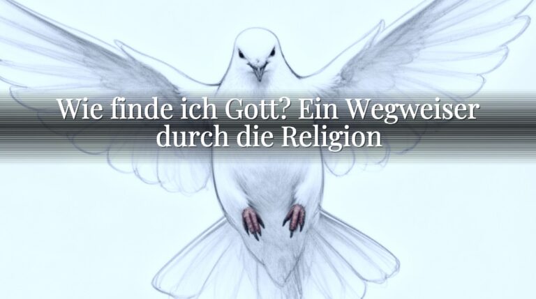 Wie finde ich Gott? Ein Wegweiser durch die Religion Wie finde ich Gott? Ein Wegweiser durch die Religion