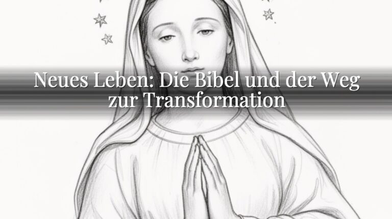 Neues Leben: Die Bibel und der Weg zur Transformation Neues Leben: Die Bibel und der Weg zur Transformation