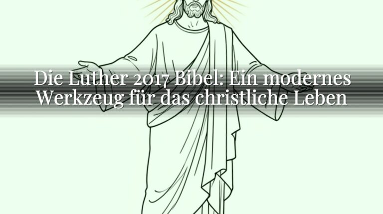 Die Luther 2017 Bibel: Ein modernes Werkzeug für das christliche Leben Die Luther 2017 Bibel: Ein modernes Werkzeug für das christliche Leben