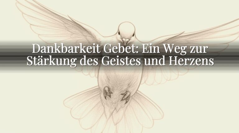 Dankbarkeit Gebet: Ein Weg zur Stärkung des Geistes und Herzens Dankbarkeit Gebet: Ein Weg zur Stärkung des Geistes und Herzens