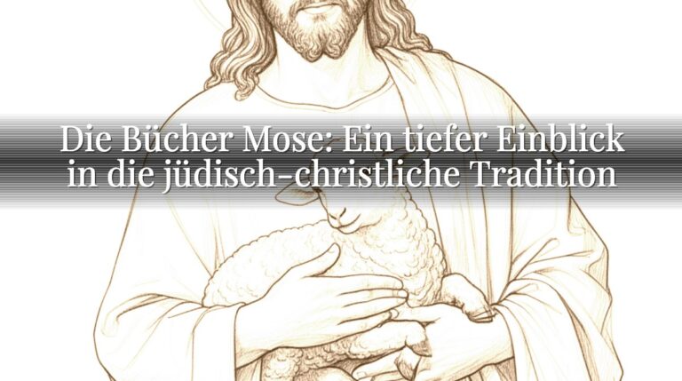 Die Bücher Mose: Ein tiefer Einblick in die jüdisch-christliche Tradition