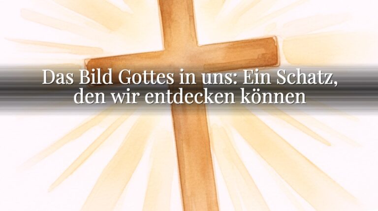 Das Bild Gottes in uns: Ein Schatz, den wir entdecken können Das Bild Gottes in uns: Ein Schatz, den wir entdecken können