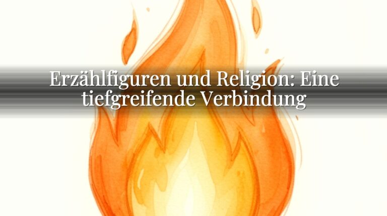 Erzählfiguren und Religion: Eine tiefgreifende Verbindung Erzählfiguren und Religion: Eine tiefgreifende Verbindung