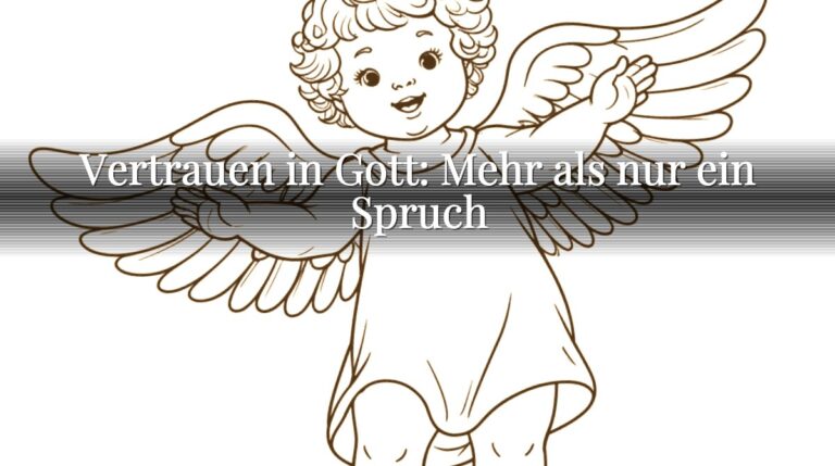 Vertrauen in Gott: Mehr als nur ein Spruch Vertrauen in Gott: Mehr als nur ein Spruch