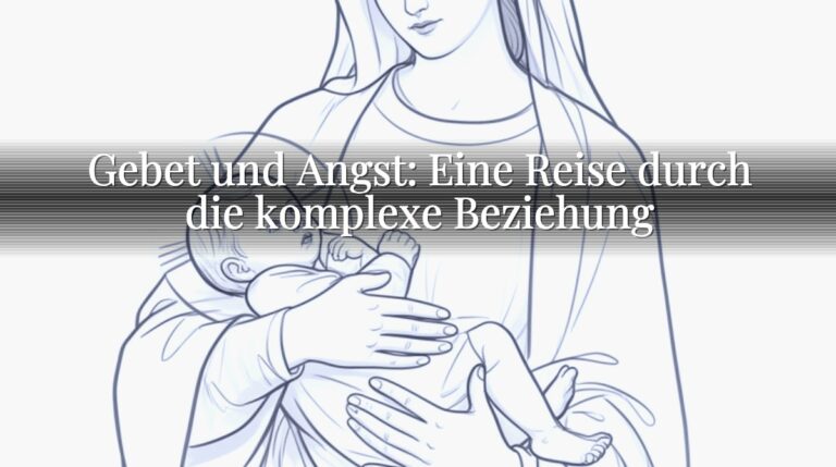 Gebet und Angst: Eine Reise durch die komplexe Beziehung Gebet und Angst: Eine Reise durch die komplexe Beziehung